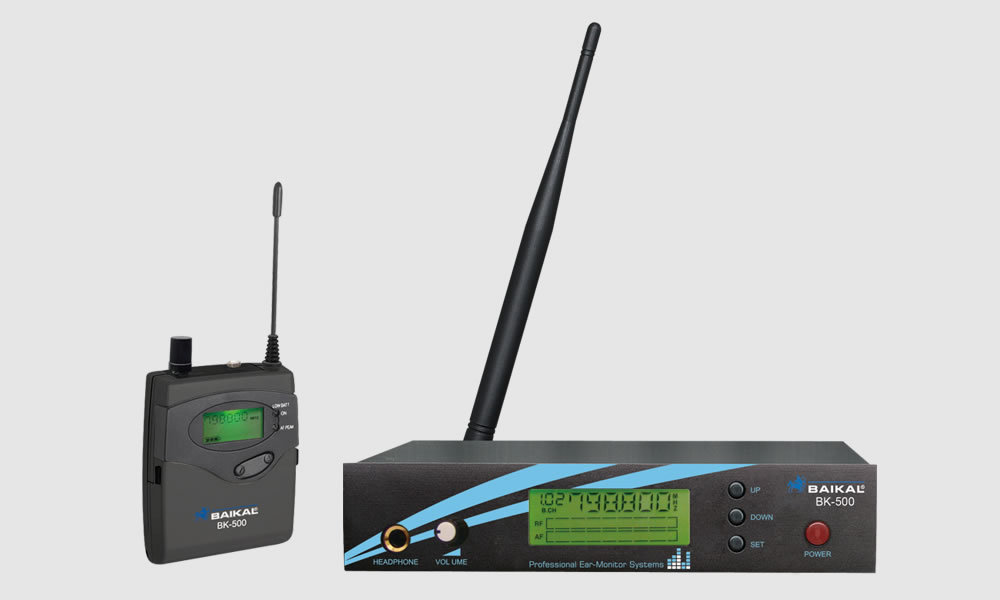 BK-500 IN-EAR-CANALPHONES MONITORING