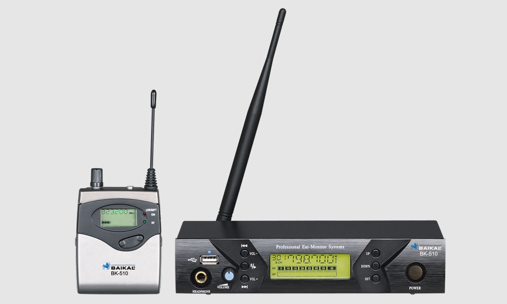 BK-510 IN-EAR-CANALPHONES MONITORING